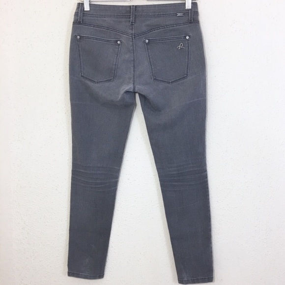 Anthropologie DL1961 Gray Skinny Ankle Jeans - Picture 5 of 8